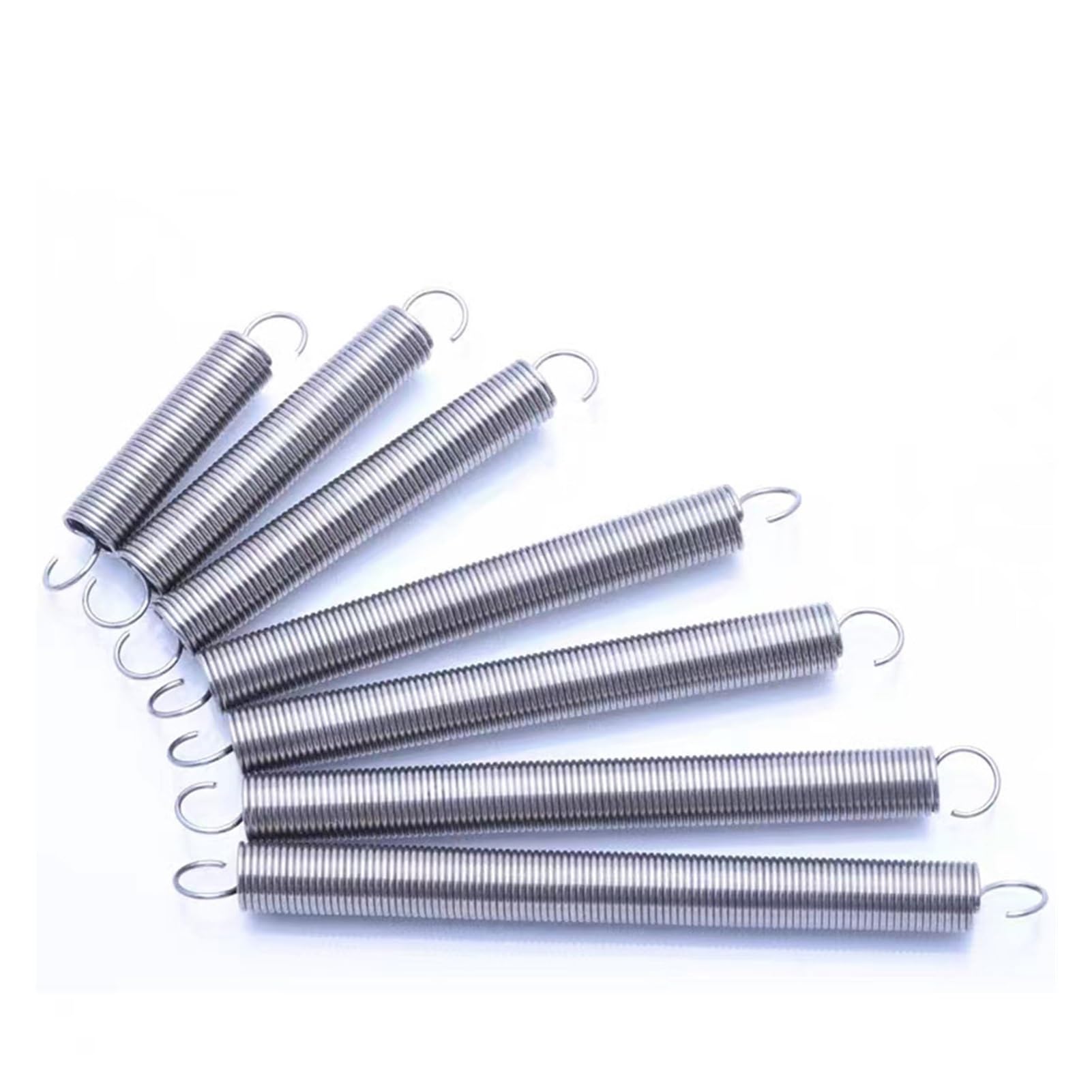 10 Pz/lotto Molla Di Tensione 0.3mm 0.4mm 0.5mm 0.6mm 304 Molla Di Estensione In Acciaio Inox OD 2mm-6mm Lunghezza 10mm A 50mm A2 - Foto 5