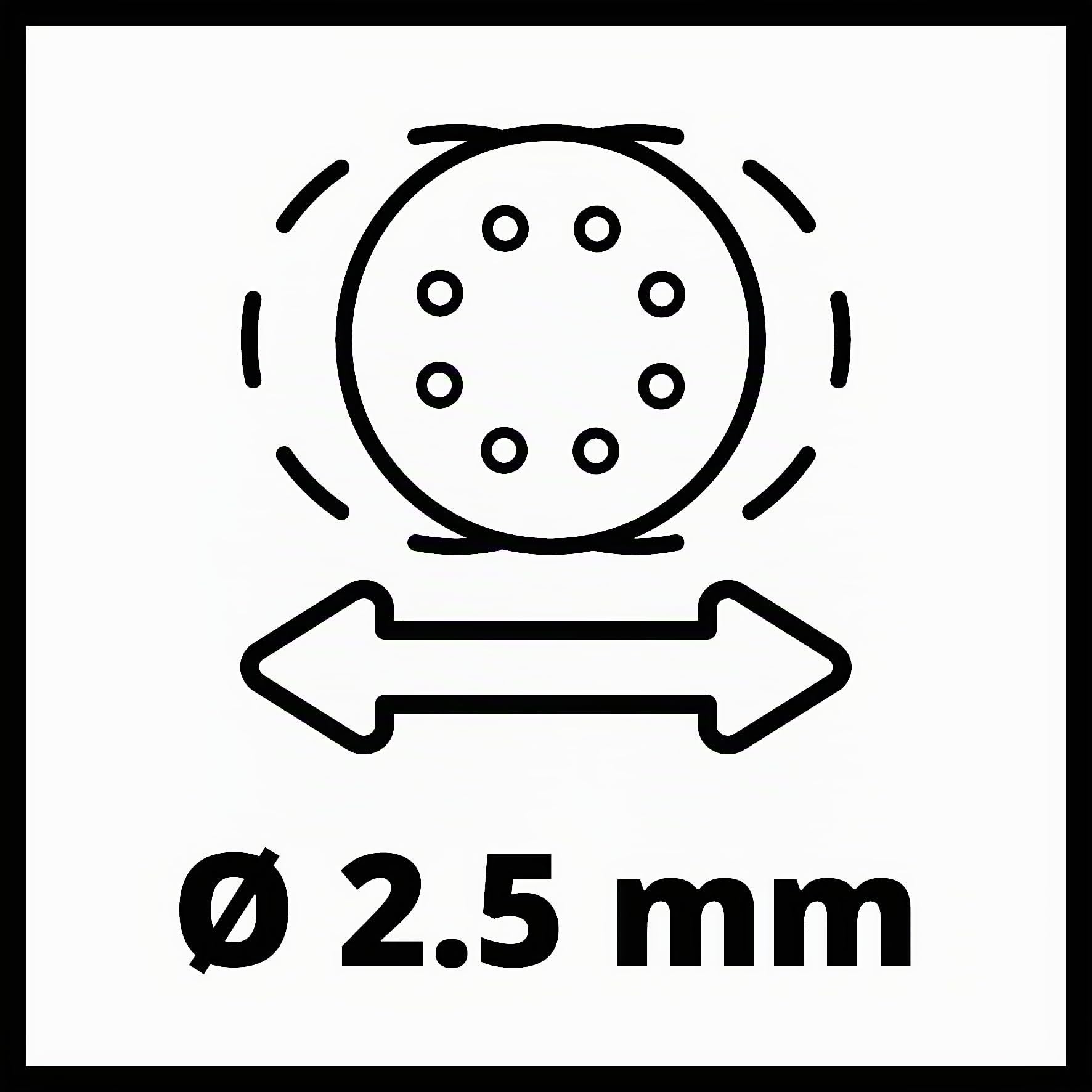 Einhell Ponceuse excentrique TE-RS 40 E