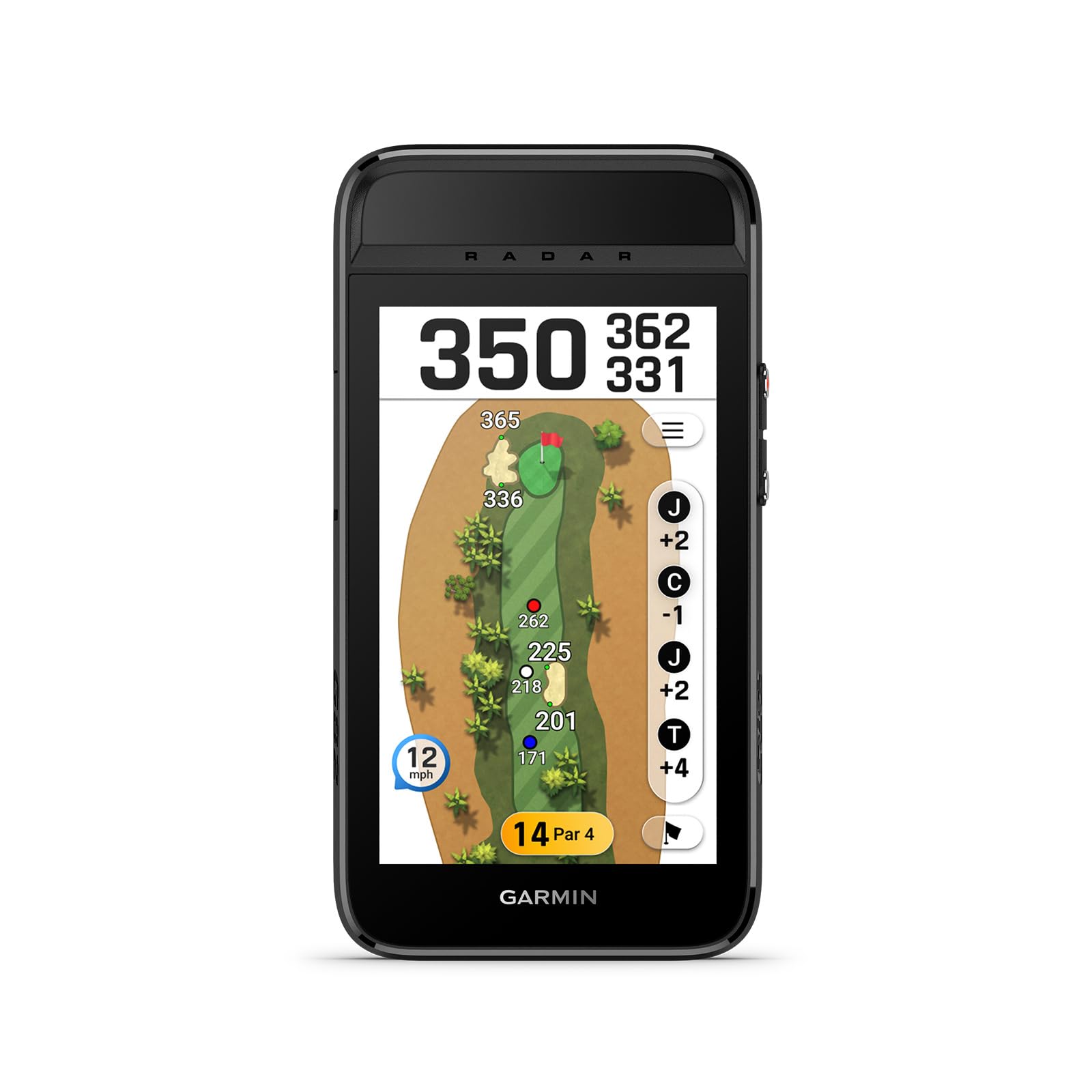 Garmin Approach® G82, Portable Golf Launch Monitor, Premium GPS Handheld, Large Color Touchscreen