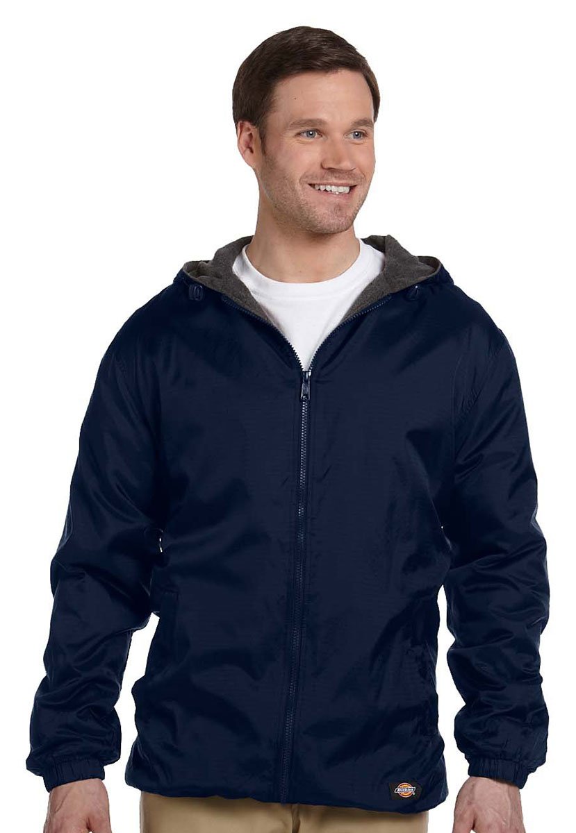 Dickies Men's Fleece-Lined Hooded Jacket