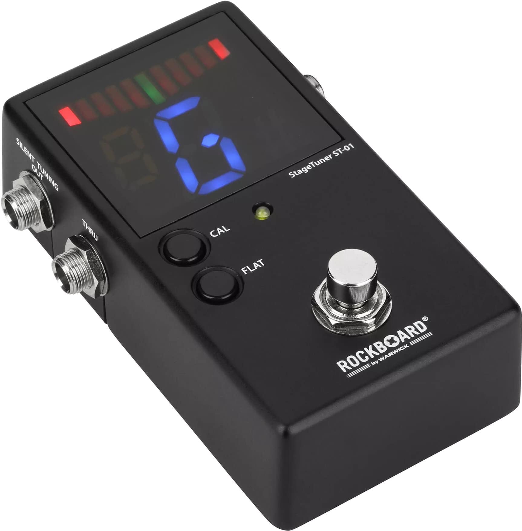 RockBoard Stage Tuner ST-01 V2 - Sintonizador de pedal cromático
