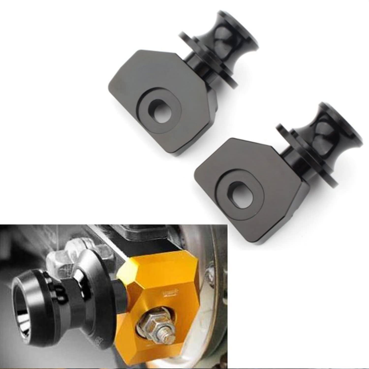 Schwingenspule für CBR650R CB650R CB650F CBR650F, Schwingengleiter montieren Bobbin Motorrad-Hebeschrauben (schwarz)