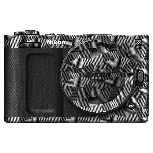 JJC �J���� �{�̕ی�t�B���� Nikon�p ZR �ɑΉ� �J�����{�f�B�ی�t�B���� ���^�݌v ����~�� �L�Y�h�~ �h�� �ώC�� �ϖ��� 3M�ޗ� �_�[�N�O���[�E�W�I���g���b�N