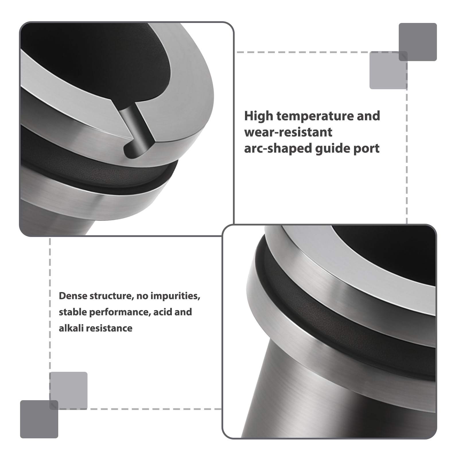 Graphite Crucible: 1 kg di resistente alle alte temperature in grafite, crocifisso in grafite per oro, argento, ottone, alluminio, gioielli, forni da colata, utensili, metallo, fusione