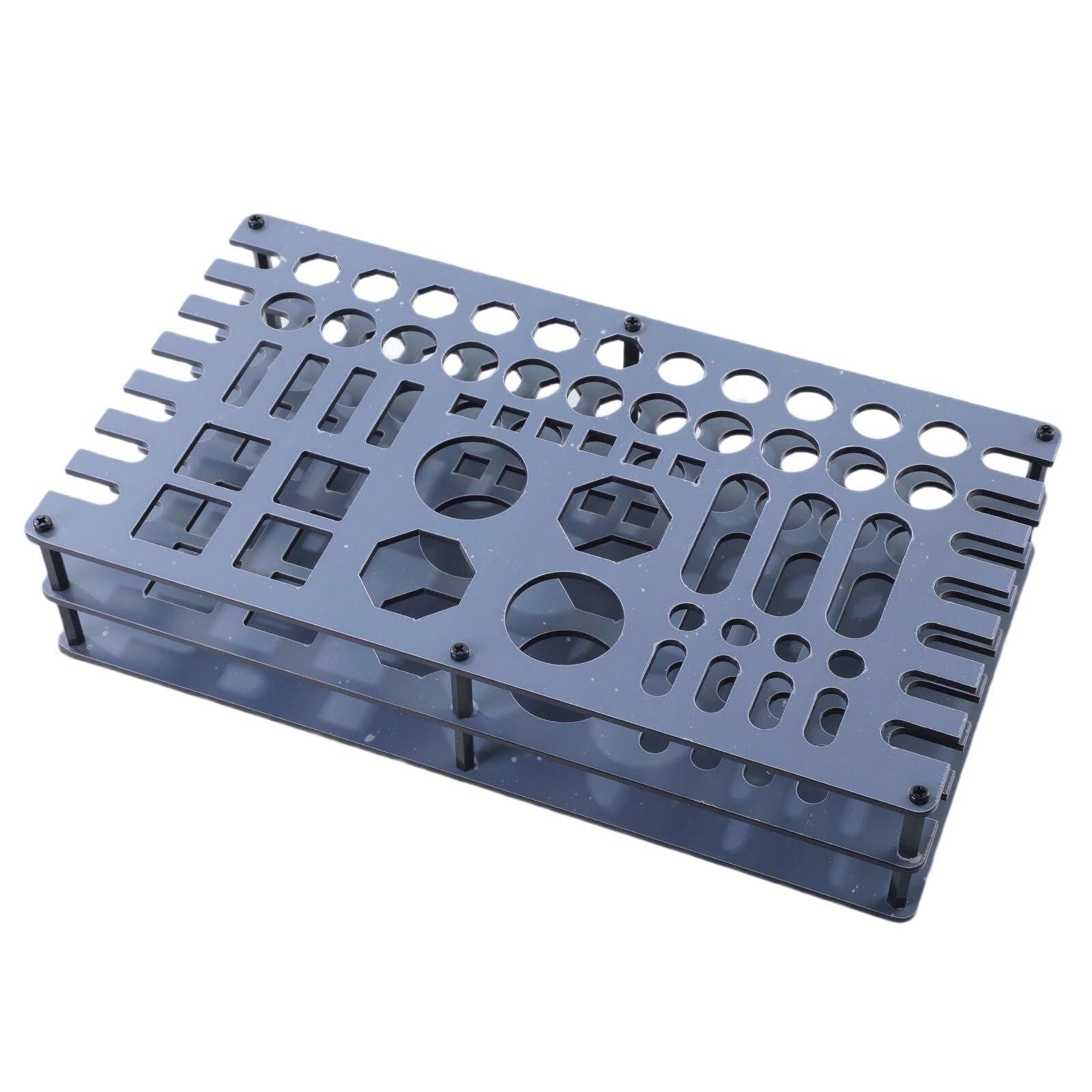 Screwdriver Storage Rack Screwdriver Organizers Easy to Use Tool Holder Shelf Stand for Desktop Storage Rack