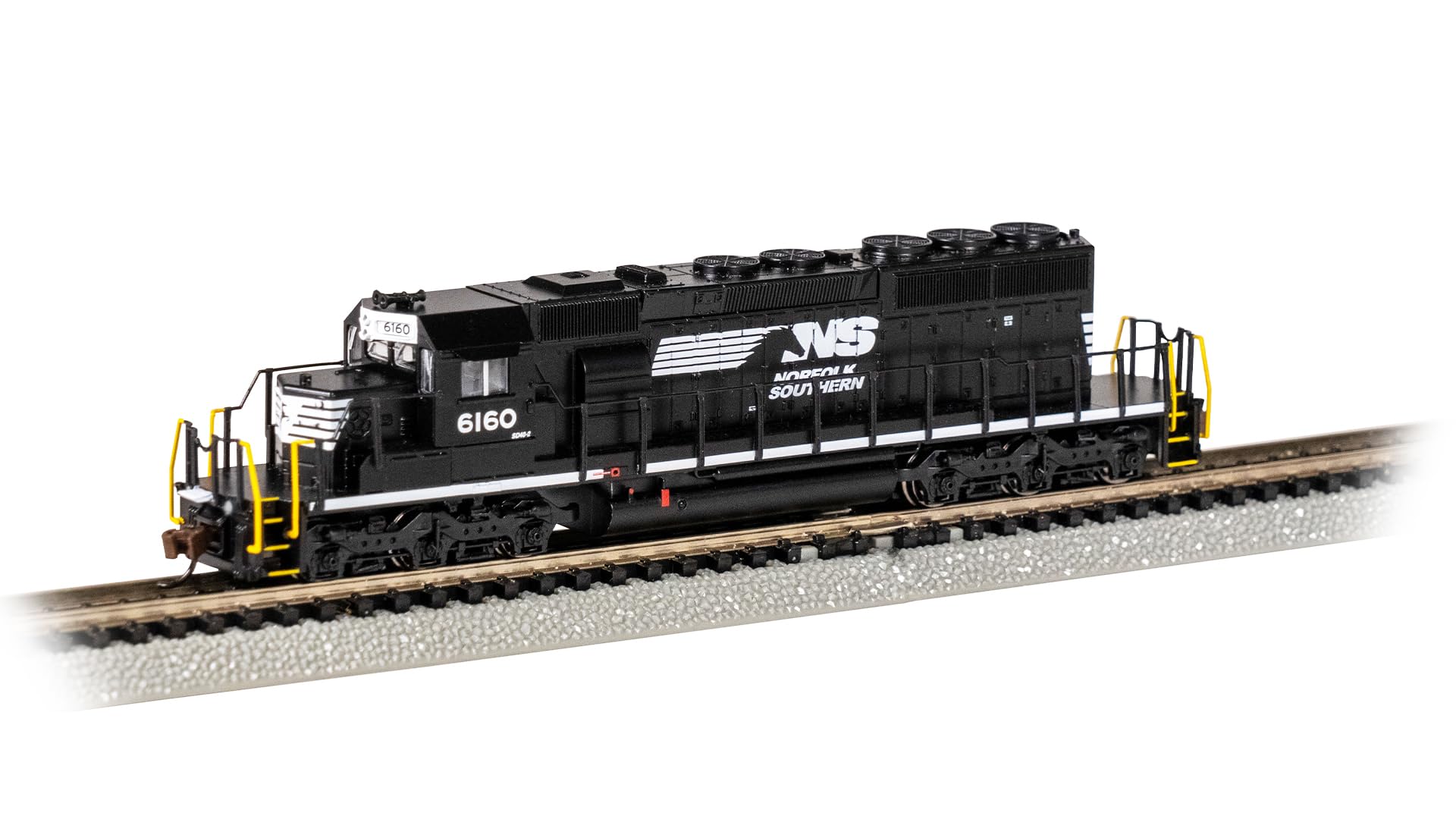 Trains - EMD SD40-2 Sound Value Equipped Diesel Locomotive - Norfolk Southern #6160 (Thoroughbred) - N Scale