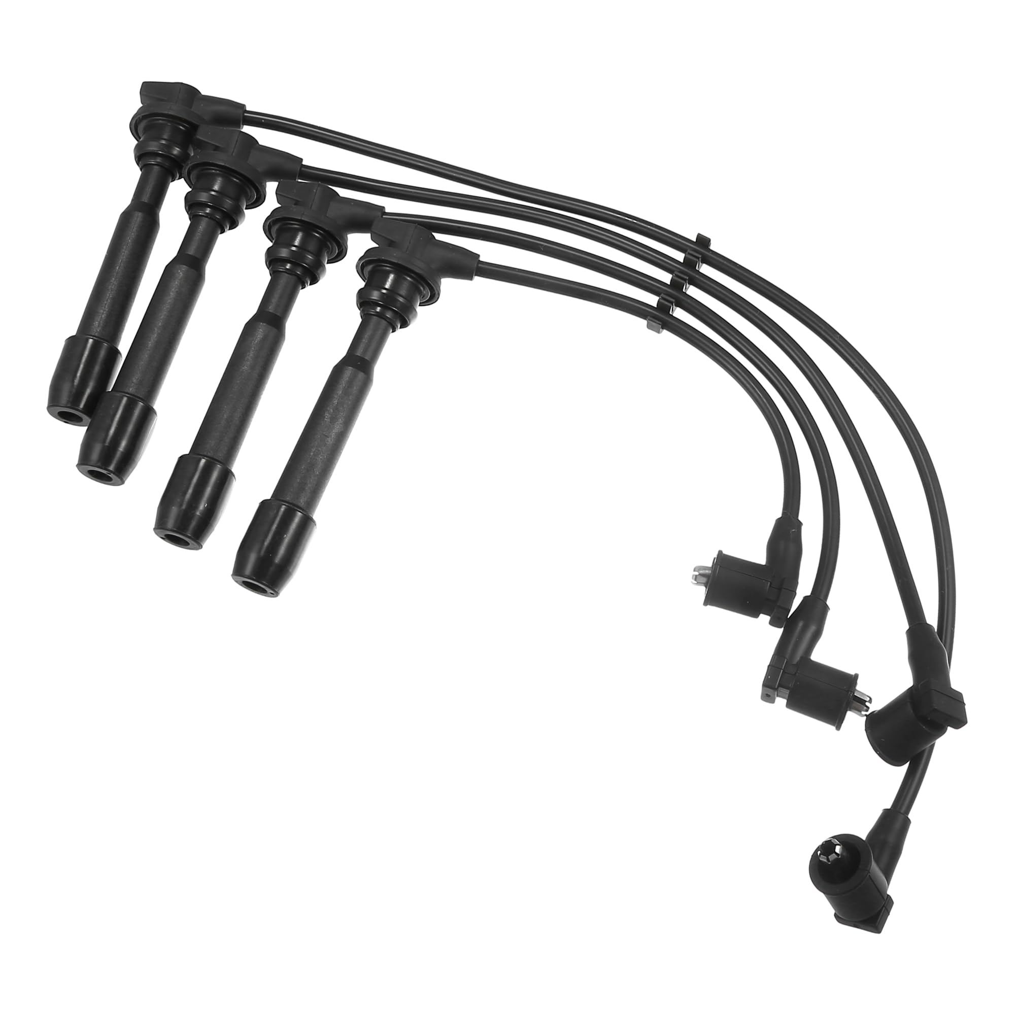 ACROPIX Car Spark Plug Coil Wires Ignition Coil Harness Cable Fit for Hyundai Elantra 1.8L 2.0L 1996-2012 for Kia Spectra 2.0L 2004-2009 No.2750123B70