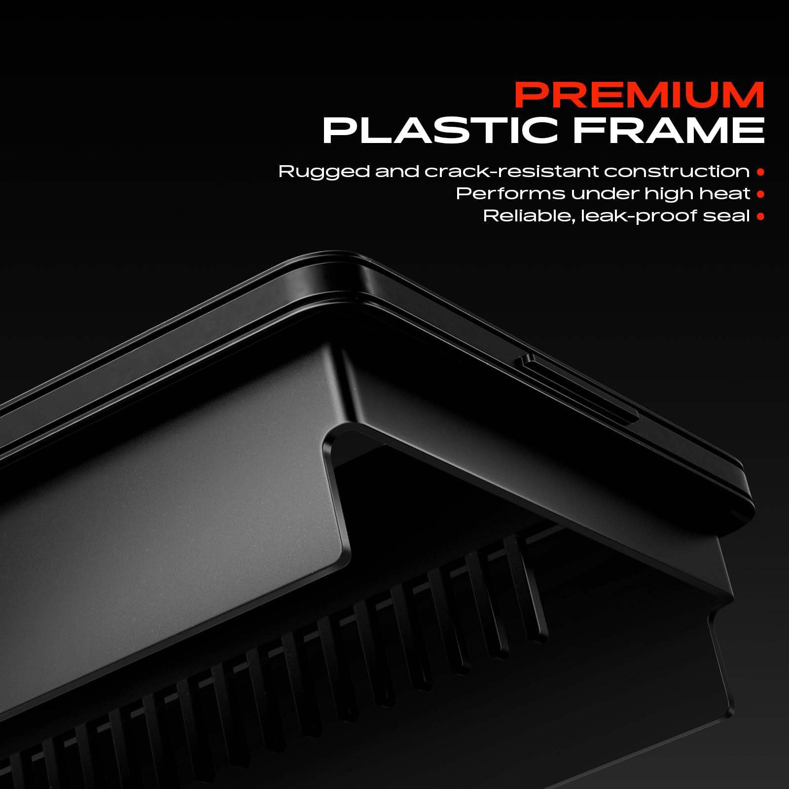 WIAONE A-premium - Filtro de aire para motor compatible con Hyundai. Azera, Santa Fe, Sonata y Kia Optima, Sorento, 2010-2017, panel rígido, repuesto # CA10881, CAP10881