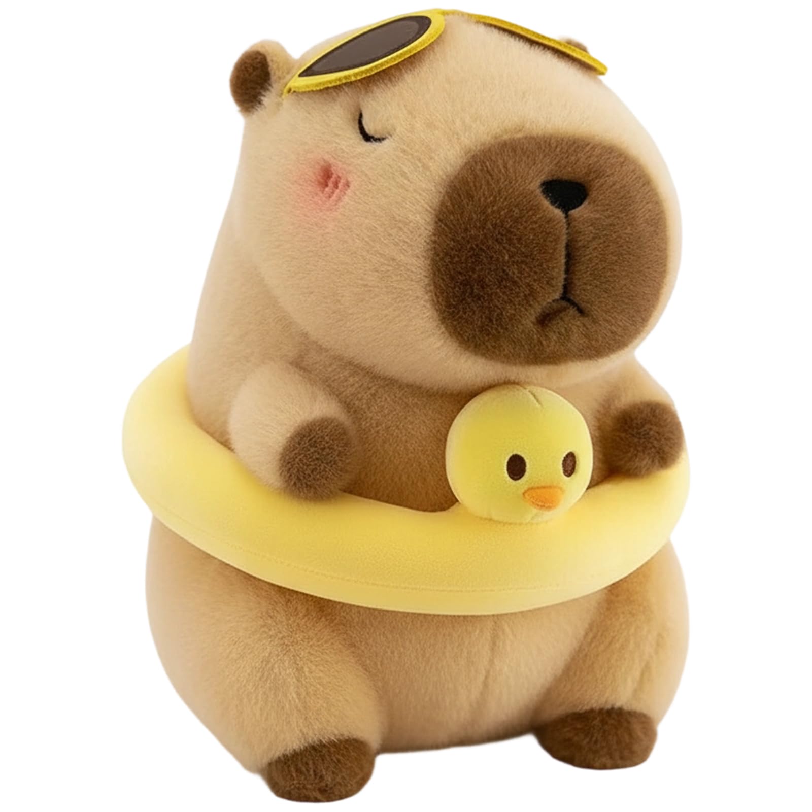 YTLSDHF Swimming ring plush toy, 25 cm Soft Stuffed Animal Toy, Plushies for Girls, Wembu Plush Teddy, Cuddly Companion