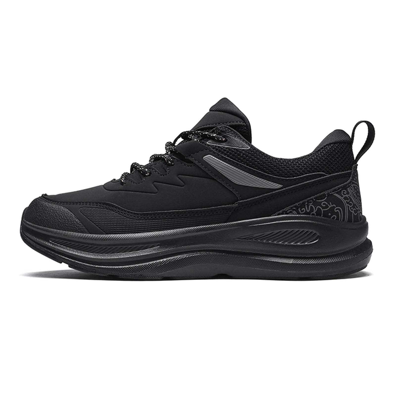JiuQing Herren Chunky Wanderschuhe Leichte Low Rise Trail Running Camping Schuhe Für Outdoor Casual