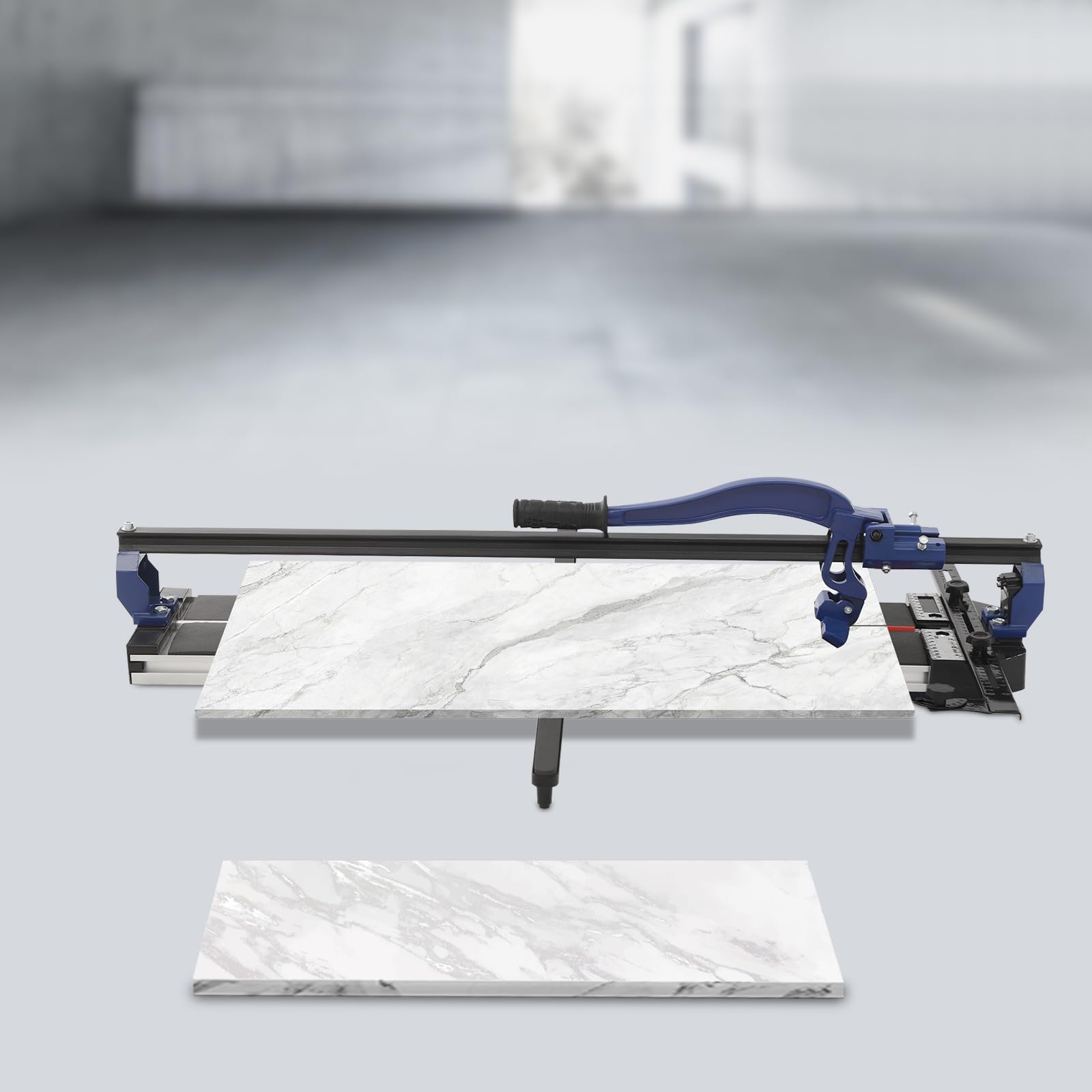 Cortador manual de azulejos de 800 mm de longitud de corte eficiente, herramienta de corte manual para azulejos de cerámica, baldosas de suelo