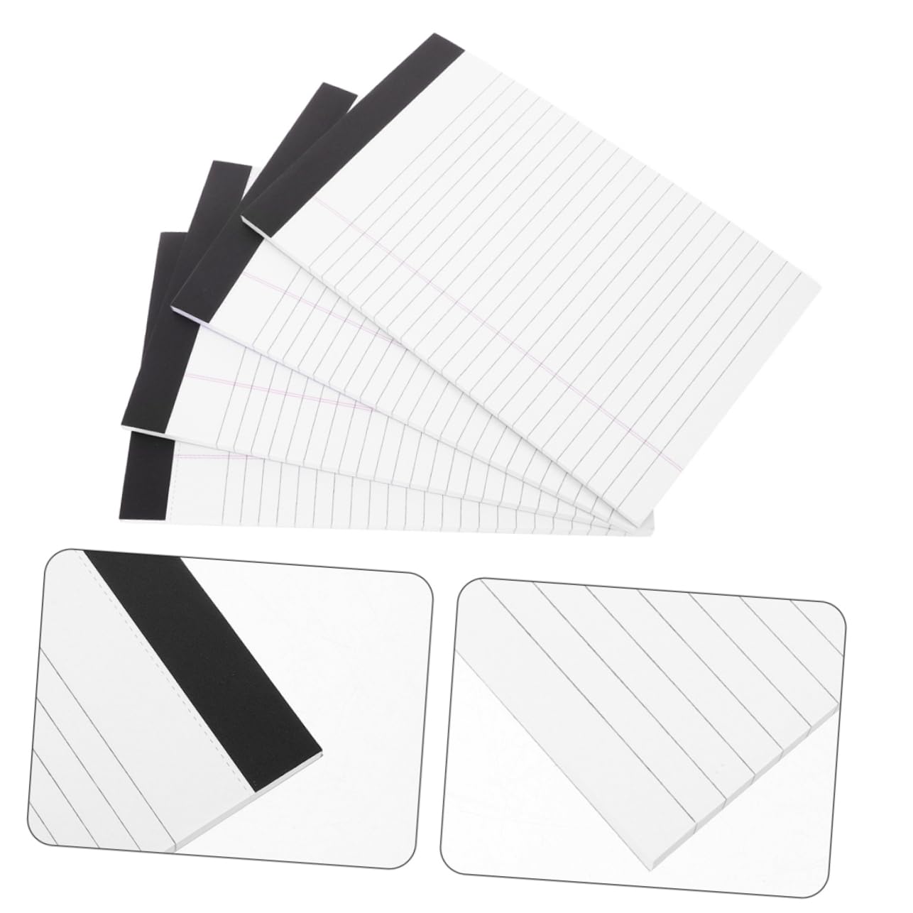 DOITOOL 8pezzi Blocco Note Righe Strappabile Data Carta Spessa Facile Scrivere Blocco Note Portatile Per Appunti e Pianificazione