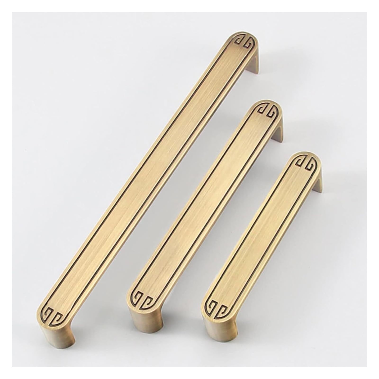 Uchwyty meblowe, uchwyty ze złotej miedzi, uchwyty do okuć meblowych, uchwyty do drzwi szaf, uchwyty do szuflad kuchennych, komody, szafy, szuflady(27mm Single Hole)