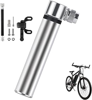 Bomba de bicicleta | Bomba de ar para bicicleta, bomba portátil de piso de bicicleta, bomba de pneu de bicicleta, 160 SPI com válvulas Presta Schrader e bomba de pneu para bicicleta de estrada, montanha Greatideal