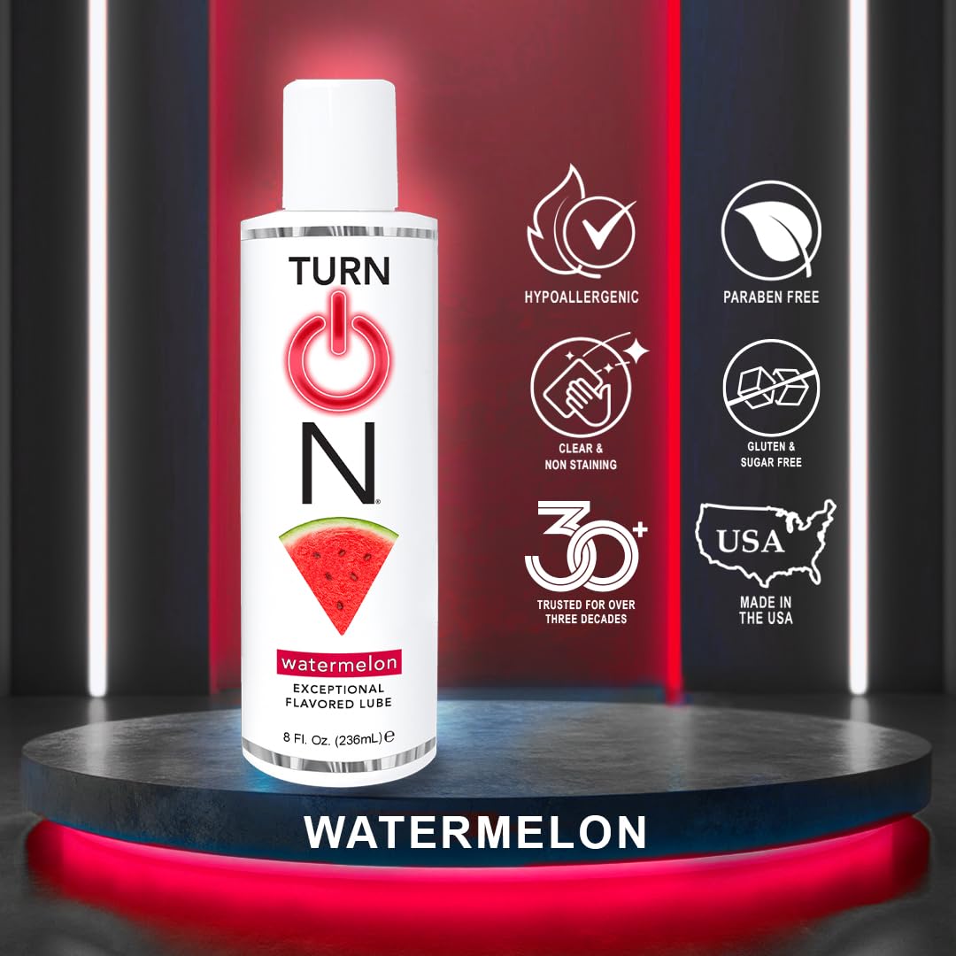 Amazon.com: Turn On Watermelon Flavored Water-Based Personal Lubricant