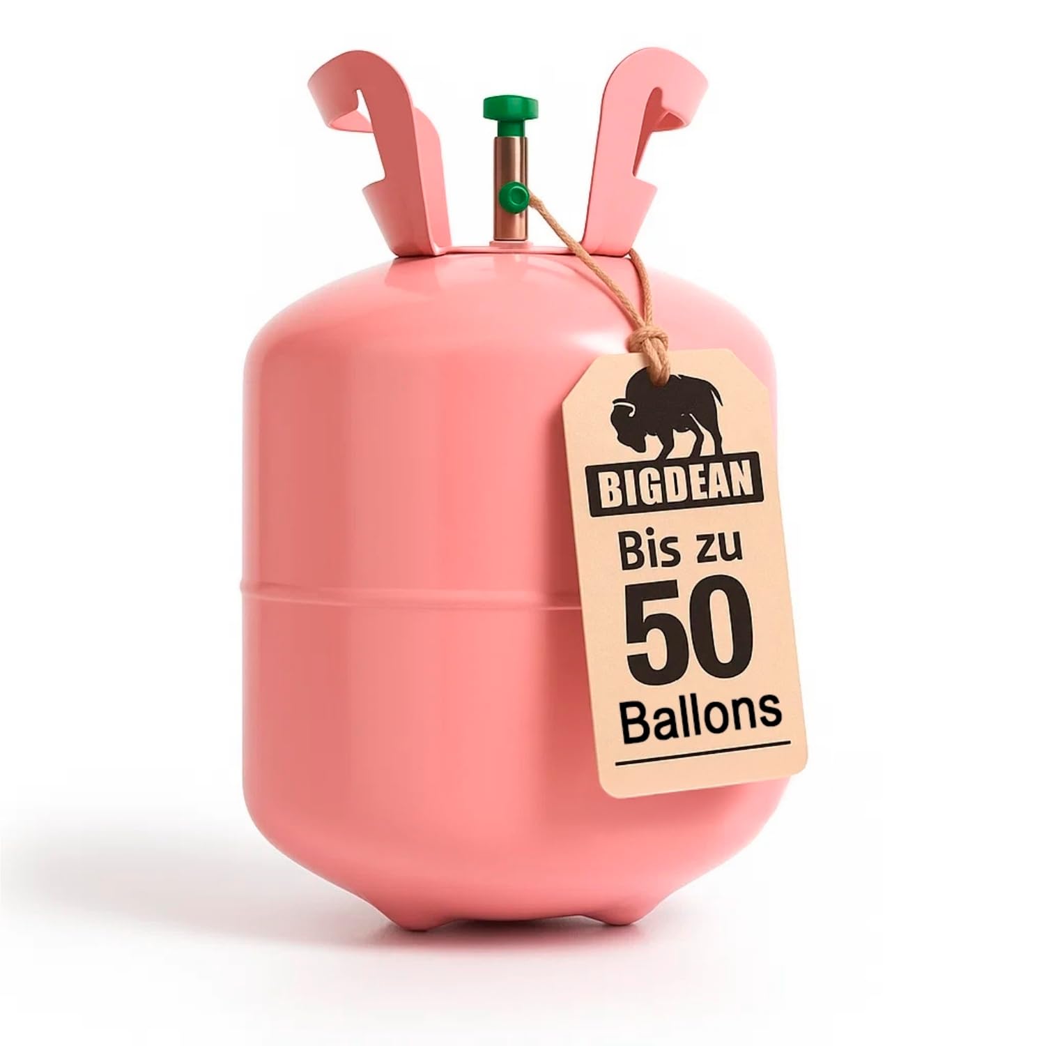 BigDean Helium Gasflasche – XXL für Ballons