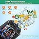 Dreamhigh® Mixer Smoothie Maker, 600ml Tragbarer Mixer für Smoothies und Shakes mit 6 Klingen, 4000mAh Mini Mixer Kann 25 Tassen Saft auspressen für Büro, Camping und Reisen