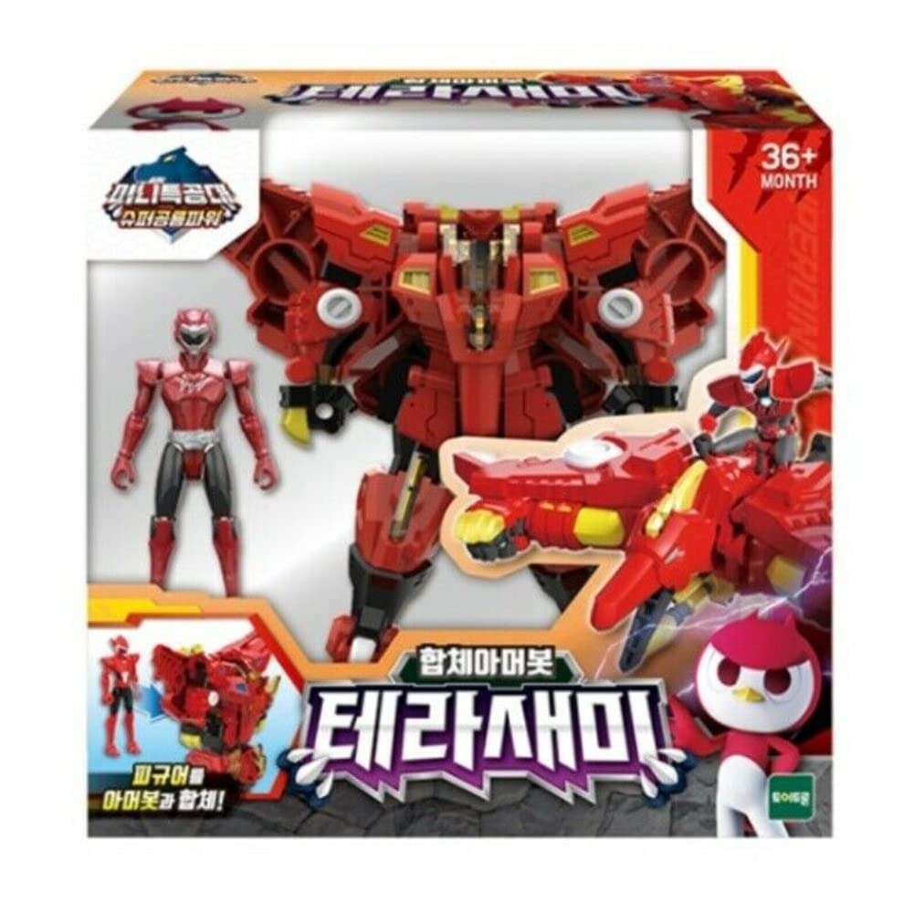 Miniforce Tera Sammy Transformation Action Figure Super Dinosaur Power Part 2