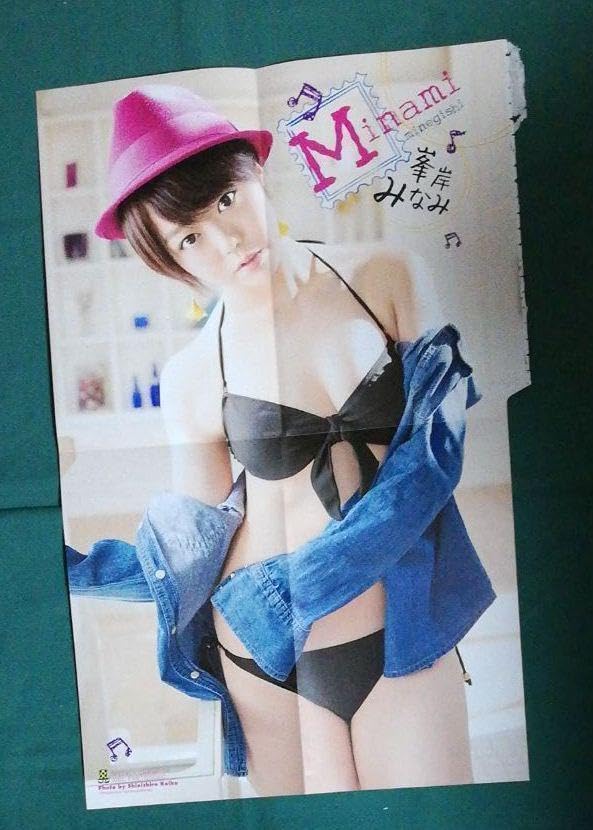 Amazon.co.jp: 峯岸みなみ 両面BIGポスター(50cm × 31cm)、グラビア8