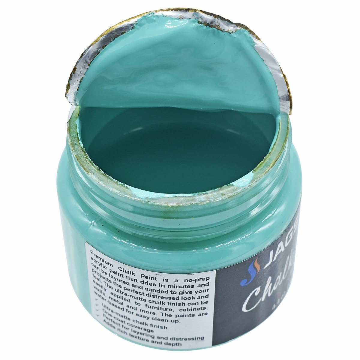 Aadyacrafts Chalk Paint, Teal, 125 ml, Ultra Matte Finish, Antique Range JACP03 (Teal) 1