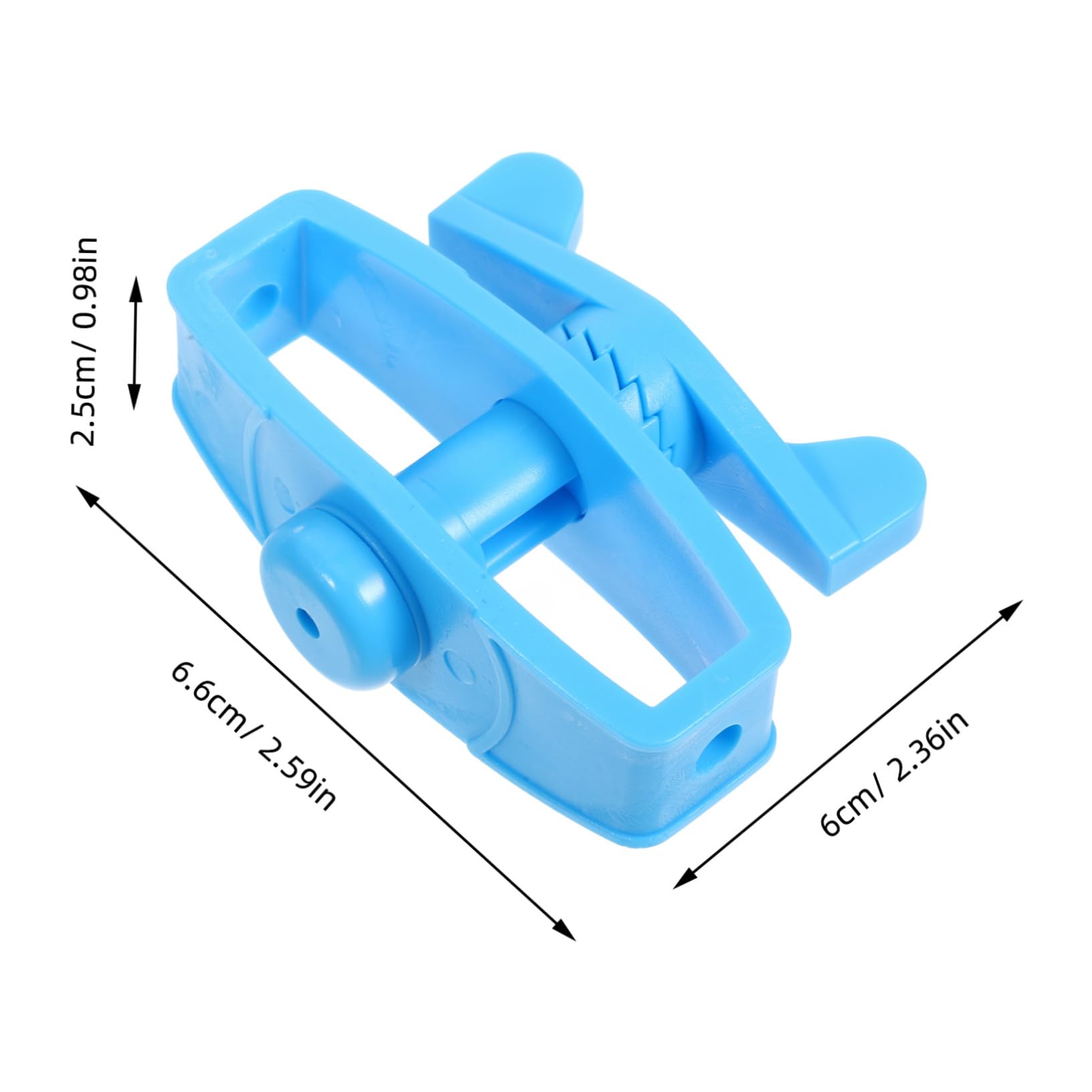 Abaodam Tensionatori per Filo Elettrico Blu 24 Pezzi in Plastico Resistenti per Recinzioni Elettriche Pratici Accessori per Isolatori per Fattorie e Animali