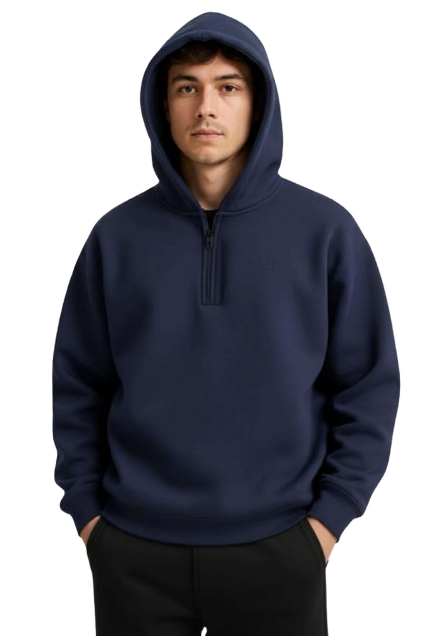 shaira fashion Men Soft-Fleece Gym Pullover I Ultra-Warm Men's Athletic Cotton Hood for Men I Winter Workout Pullover I Stylish Sweatshirt for Gym, Running, Travel & Winter Wear-picture-29