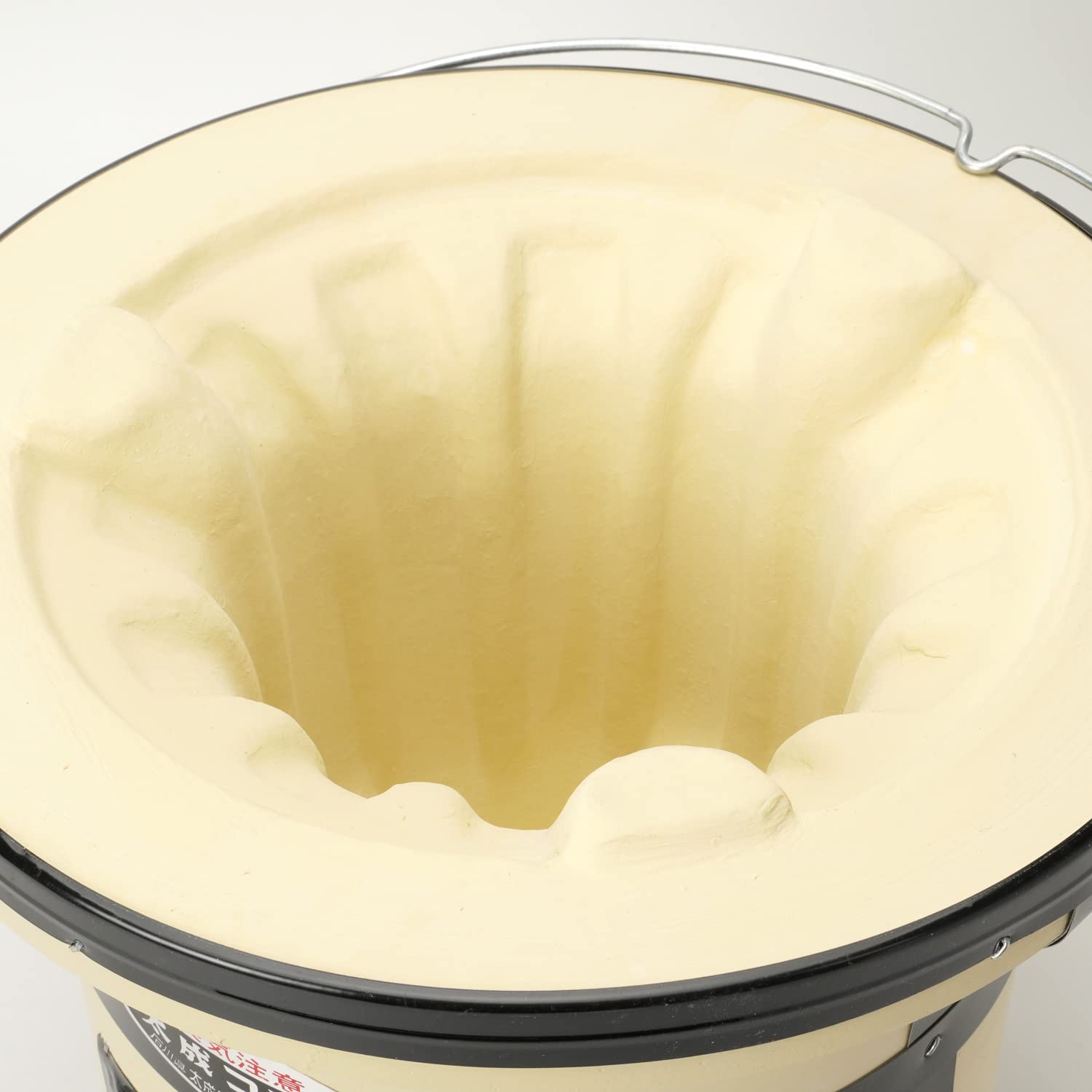 木炭コンロ 木炭コンロ(七輪）黒 8.5号 焼網付 – 茶炭俱楽部