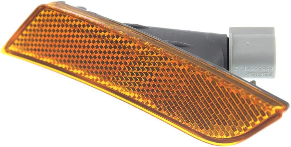 For Cadillac ATS Turn Signal/Side Marker Light Assembly 2013 2014 Passenger Side Bulbs Included GM2551199 | 22941174