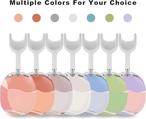 Miniatura 6 de Funda para auriculares AirPods Max, TPU suave, antiarañazos, funda ultra protectora, para bonito estuche de auriculares AirPods Max.
