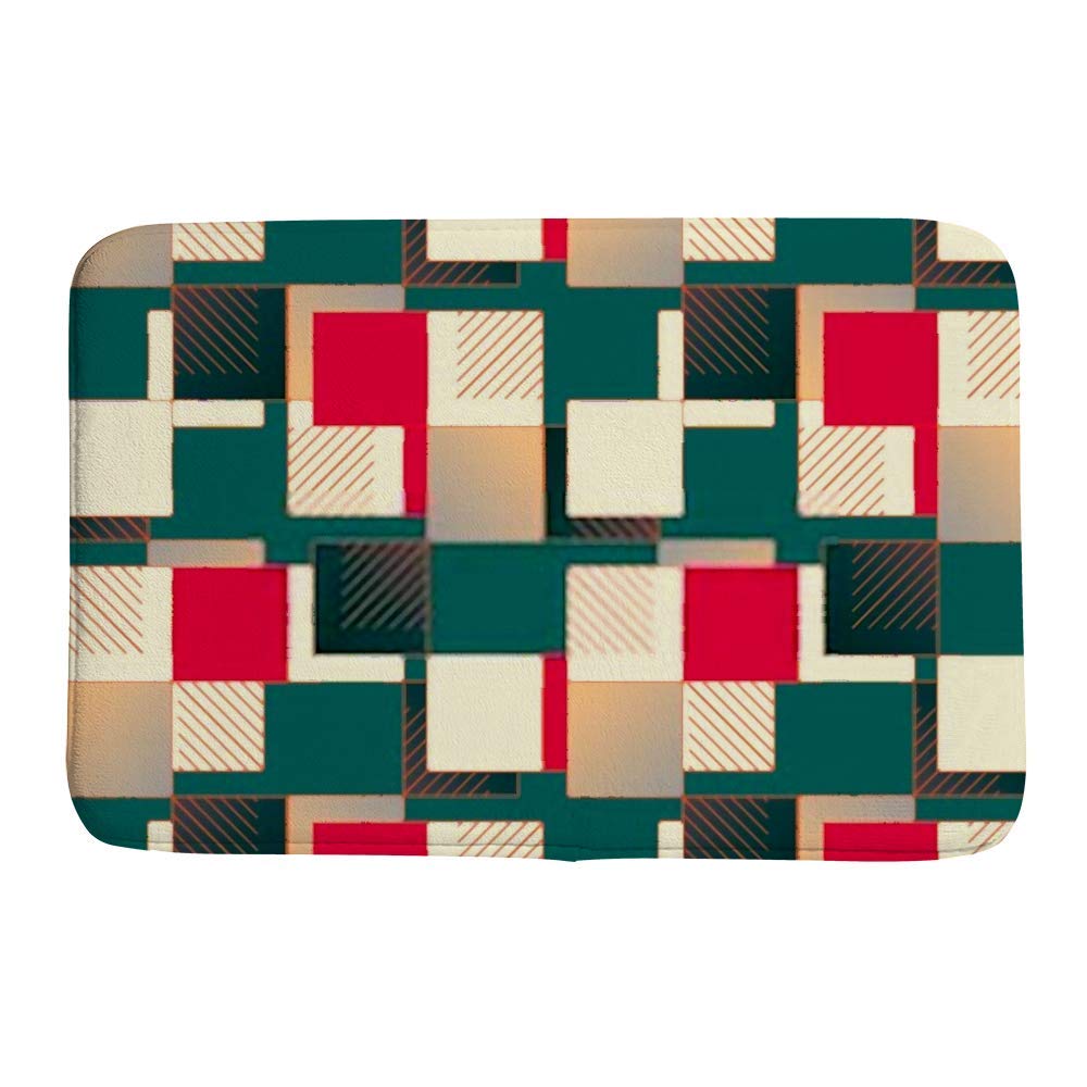 Tapis de bain antidérapant ultra absorbant en microfibre velours lavable