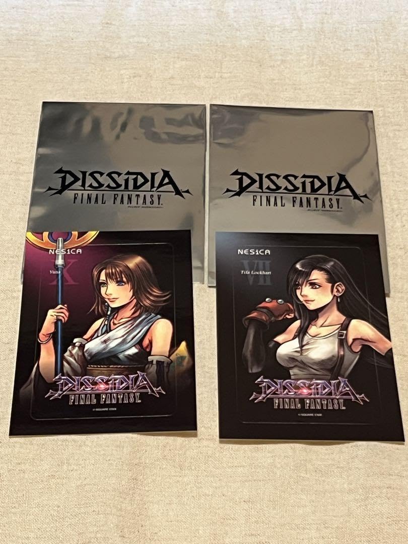 Amazon.co.jp: NESICAシール ティファ ユウナ ディシディア