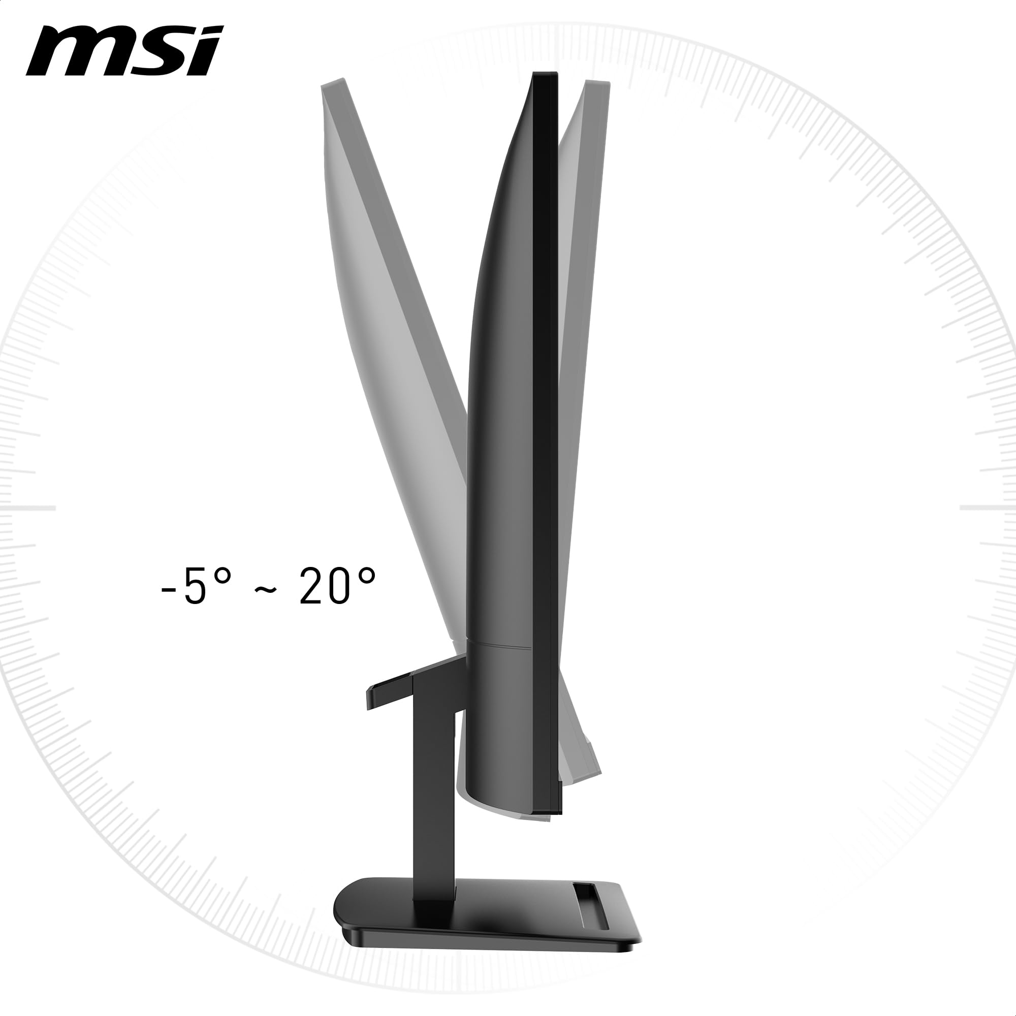 MSI PRO MP273U 27 Inch UHD Office Monitor - 3840 x 2160 IPS Panel
