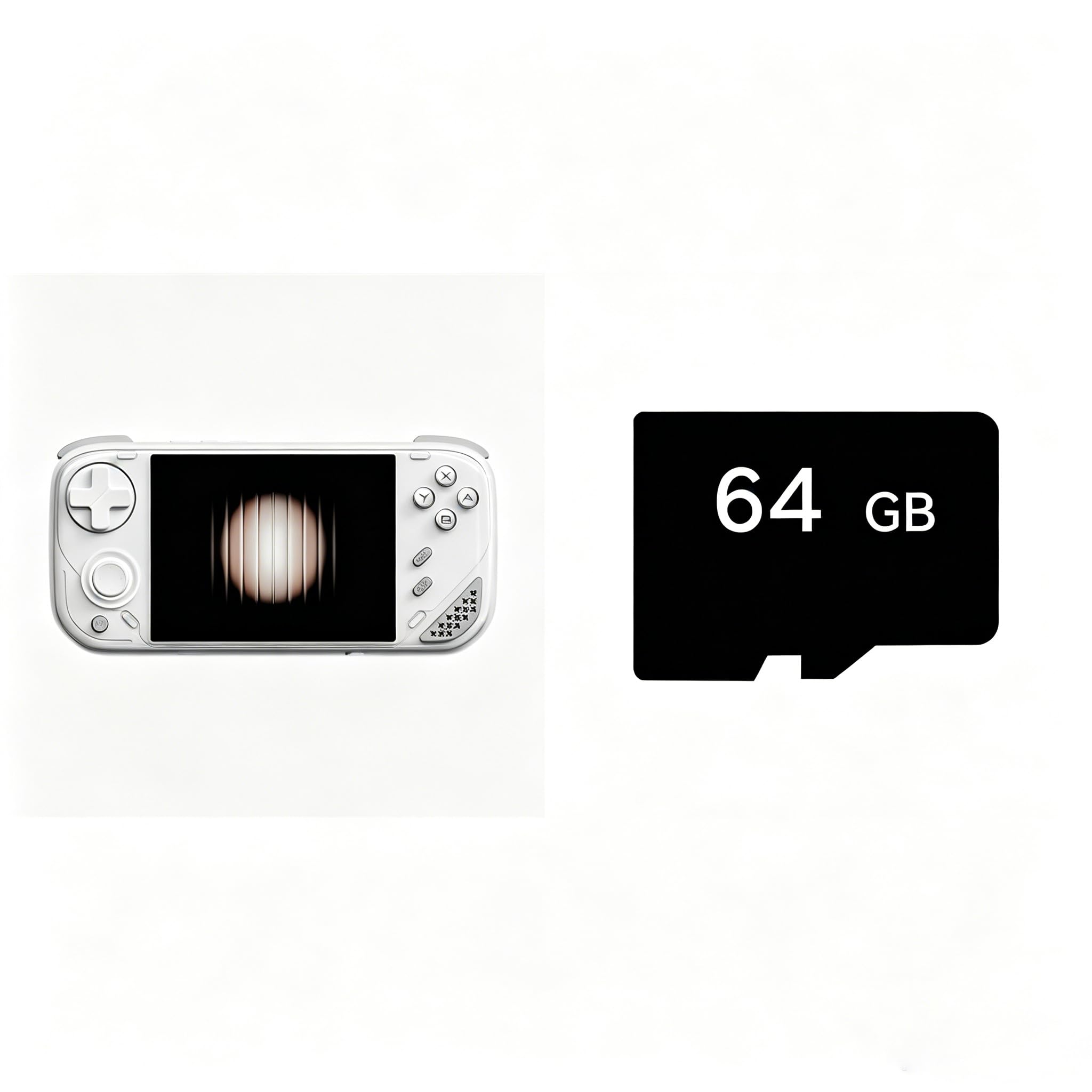 Pocket 1 – 4 pulgadas IPS retro portátil en formato 4:3 (1 GB+8 GB)+tarjeta de juego de 64 GB