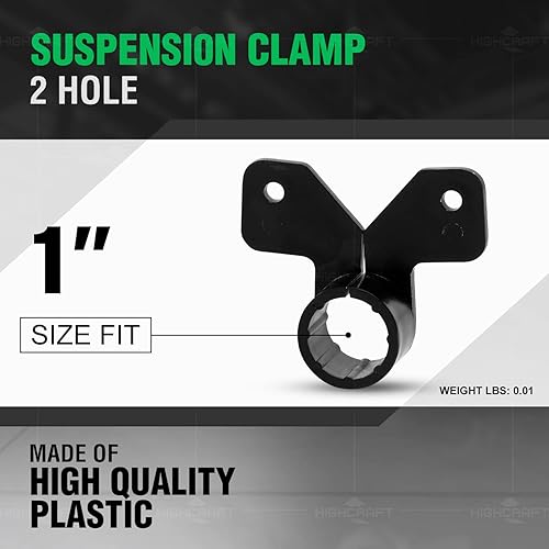 Miniatura 2 de PXBUTT001-10 PEX Abrazadera de suspensión de 1 pulgada, estilo mariposa, plástico duro (paquete de 10), 1 pulgada, gris, 10 unidades