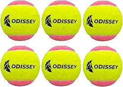 Bolas de Beach Tennis Rosa Odissey 6 Unidades