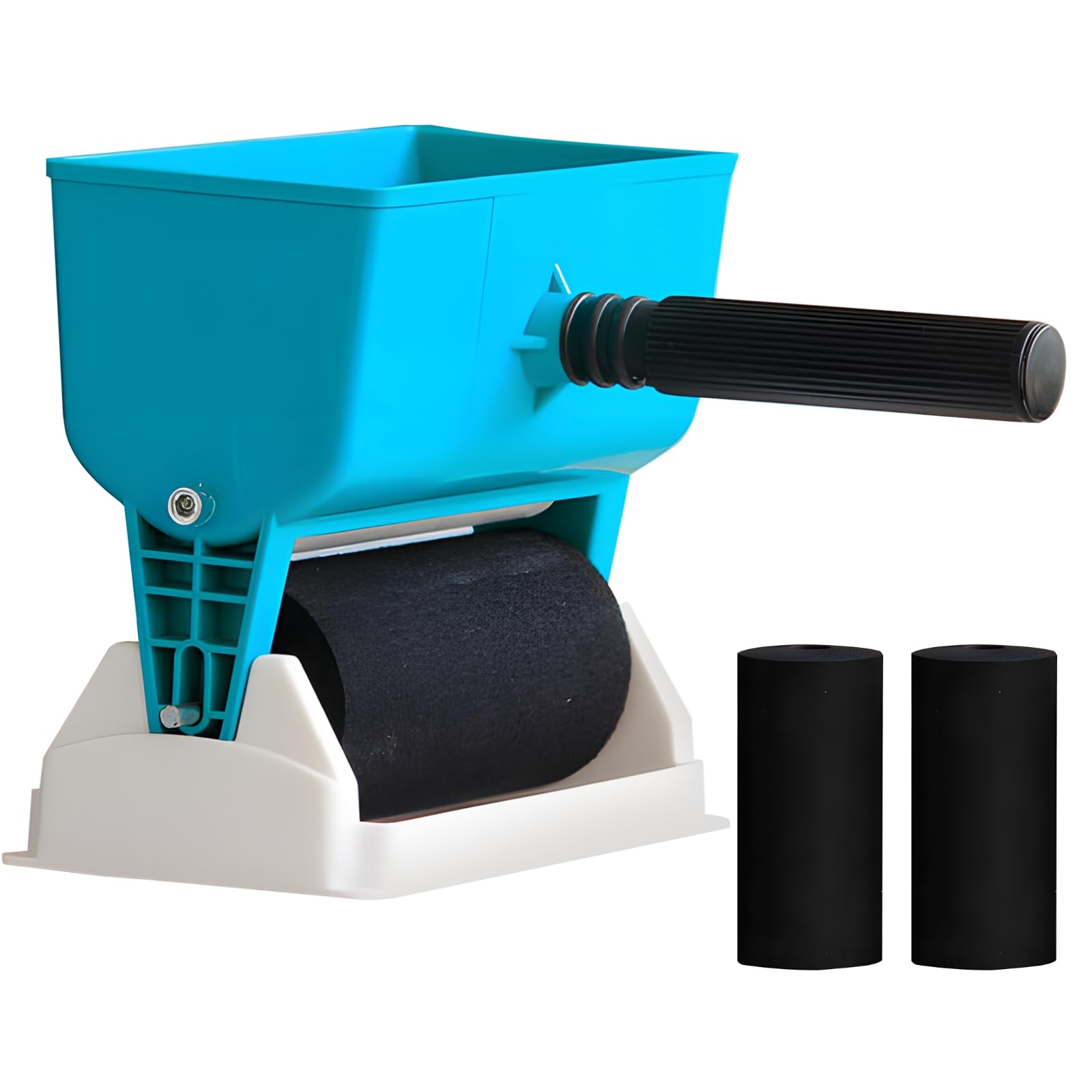 Holzleim-Applikator, 6 Zoll verstellbare Leimrolle, manueller Handauftrag für Holzarbeiten, mit Leimwanne und Griff, geeignet für Möbelwerkstätten und Fabriken