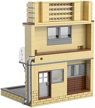 Amazon.co.jp: 童友社 頭文字D ブロック 藤原豆腐店(店舗