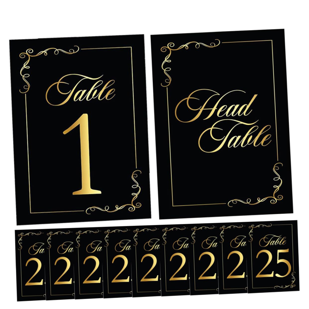 3 Sätze Hochwertige Tischkarten Für Hochzeiten Doppelseitige Platzkarten Mit Goldener Prägung Für Feiern Geburtstage Strapazierfähigem Papiermaterial 30 Stück * 3