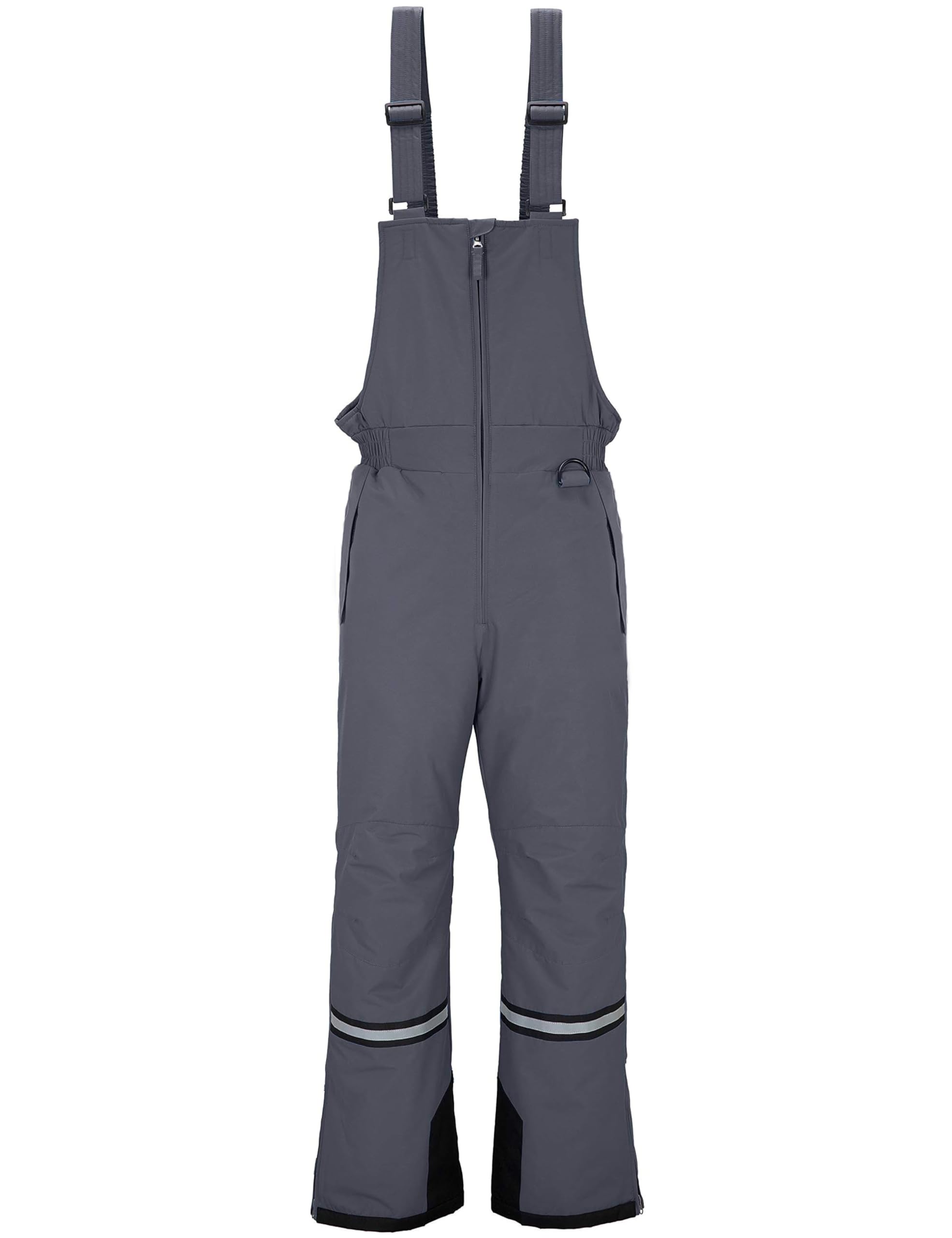 Wantdo Men's Winter Insulated Ski Pants Snow Bibs