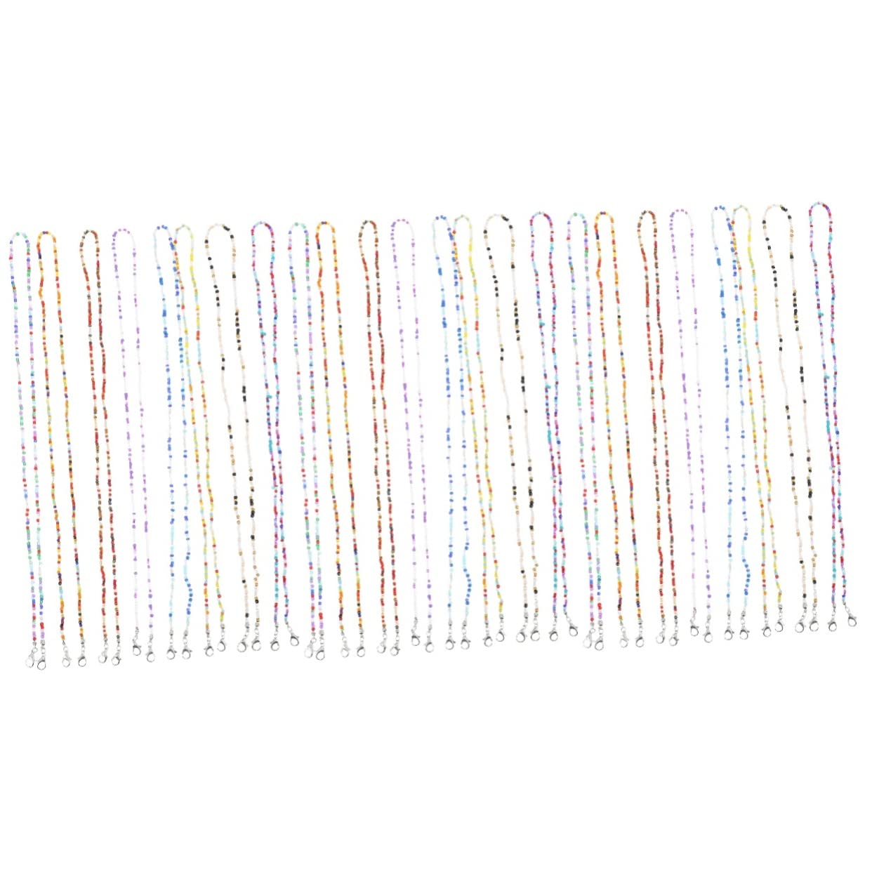 PLAFOPE 24piezas Cuerda Colgante Para Gafas Correa De Gafas Reutilizable y Graduadas Accesorio Práctico y Duradero