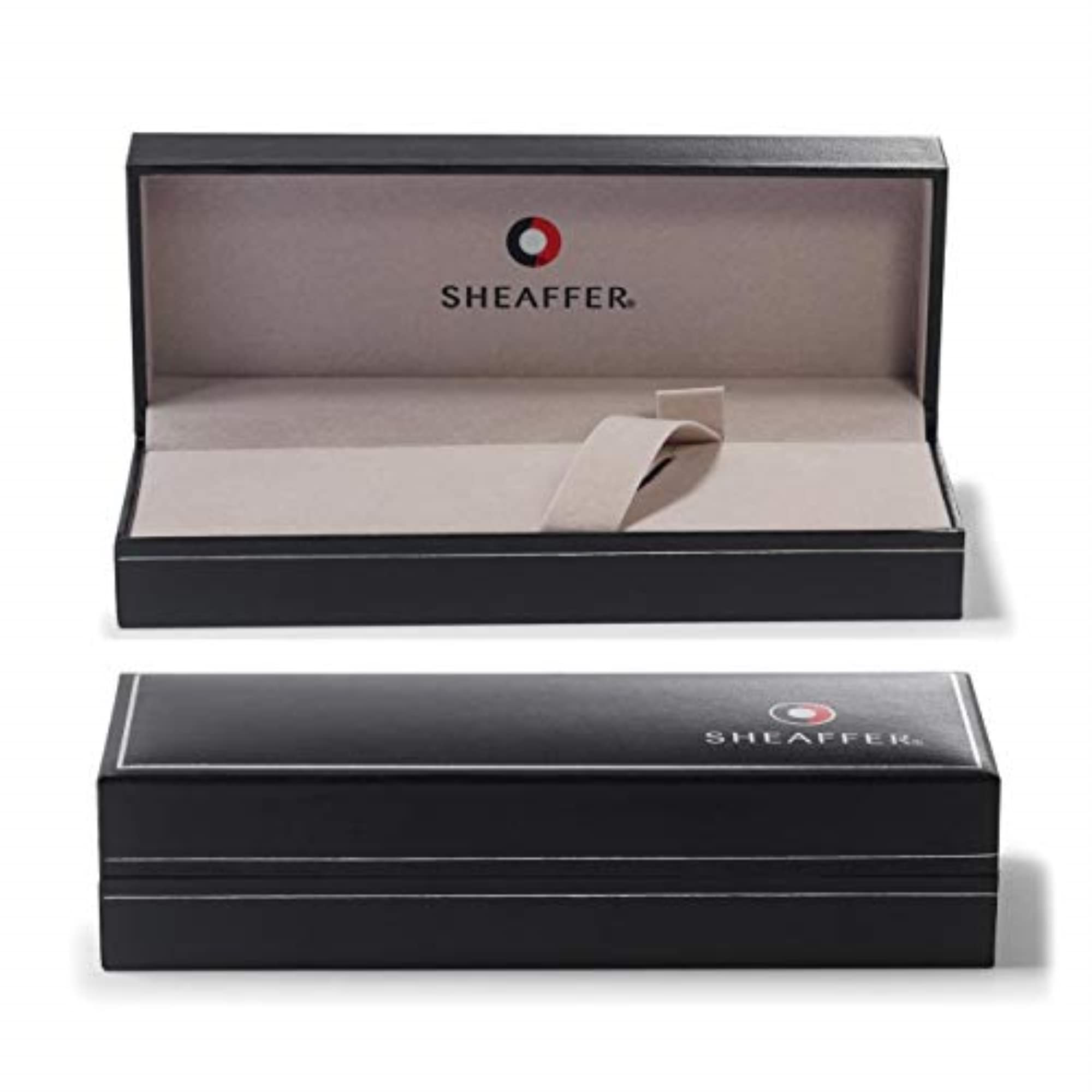 Sheaffer Prelude Black Matte Rollerball Pen with 22KT Gold-Plated Trim — view 2