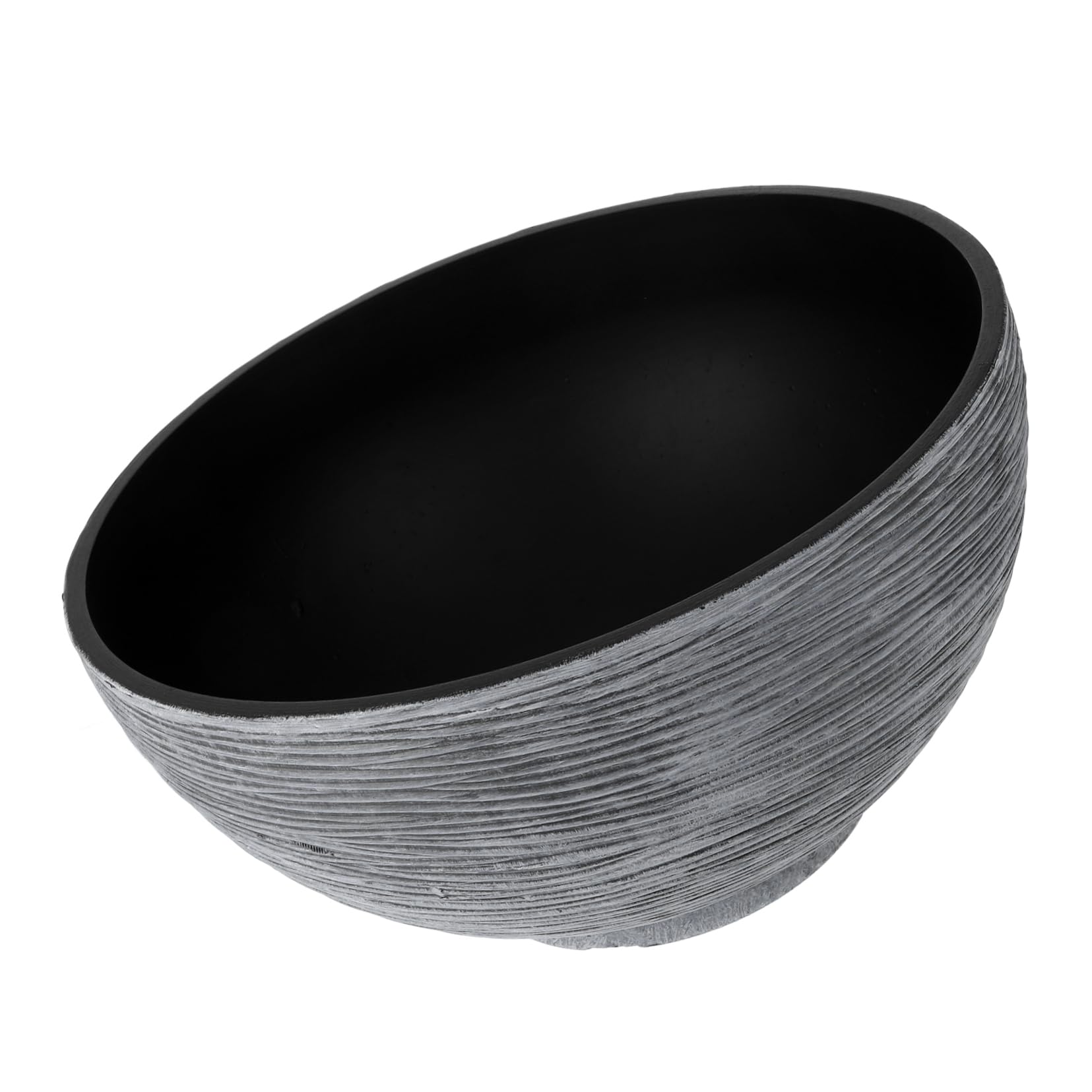 Vaso Idroponico Effetto Pietra per Ninfee, Grande Fioriera PP
