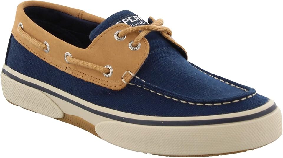 Halyard 2-Eye Canvas Boat Shoe 