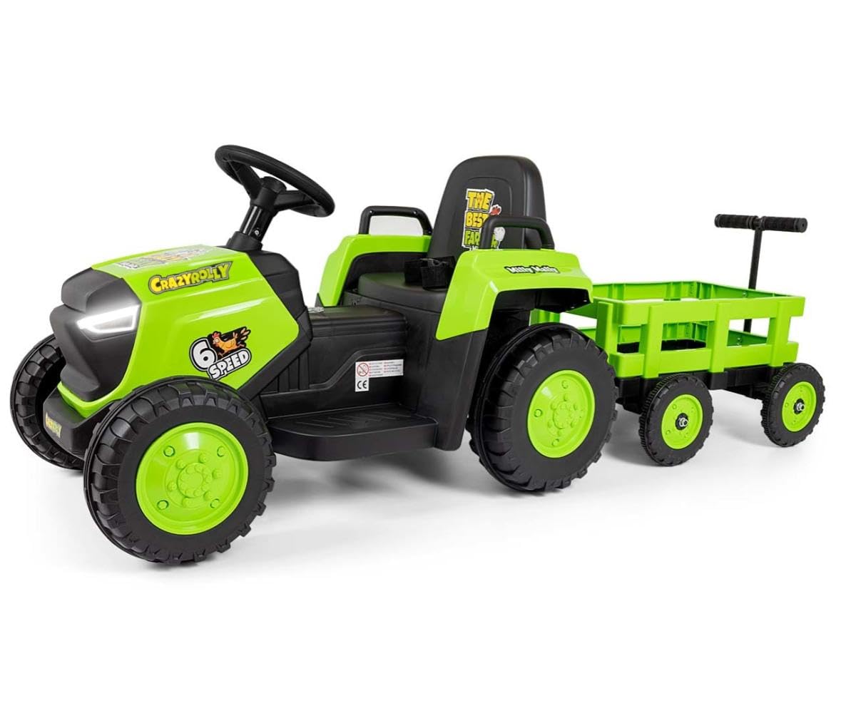 Trattore elettrico Rolly Verde