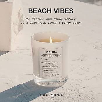 Amazon.com: Maison Margiela - Replica - Beachwalk Candle - Fresh
