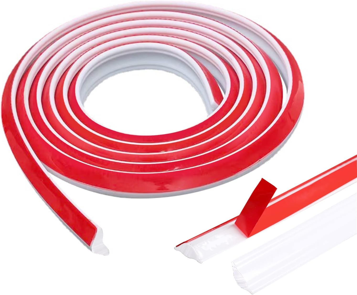 AFISEL Peel and Stick Trim Flexible Tile Moulding Trim Walls，Self