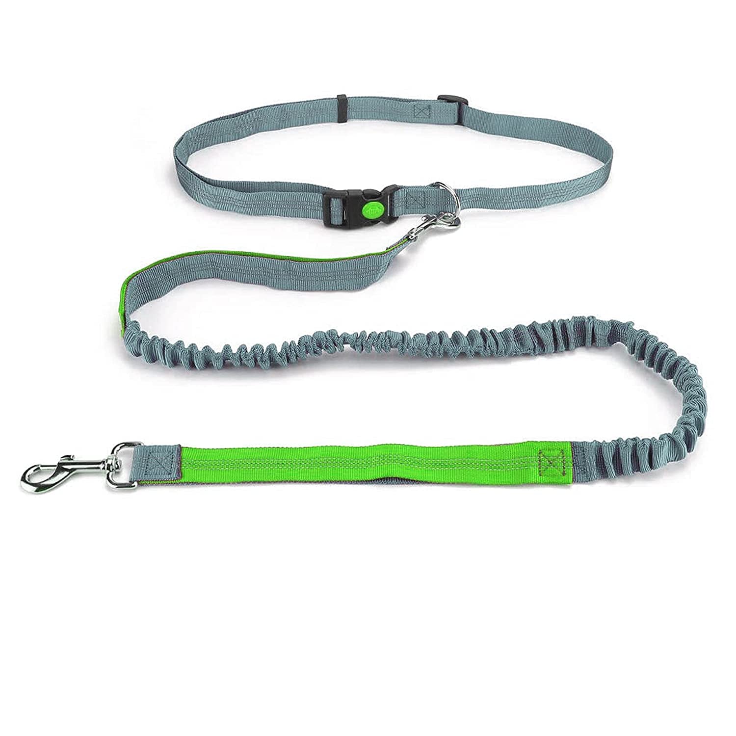 emily pets Hands Free Dogs Leash With Adjustable And Reflective Belt, Retractable Leash For Dogs Up To 50Lbs (Green),?183 cm (B0B53FL42R) Amazon Price History, Amazon Price Tracker