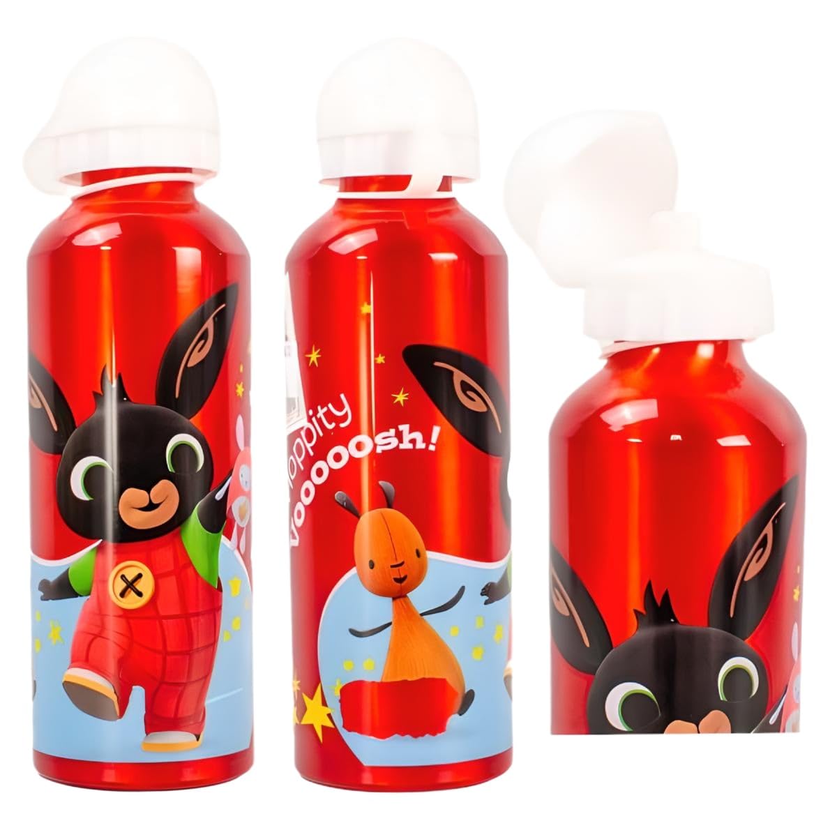 Bing the Bunny Aluminium Drinks Bottle Red 500ml