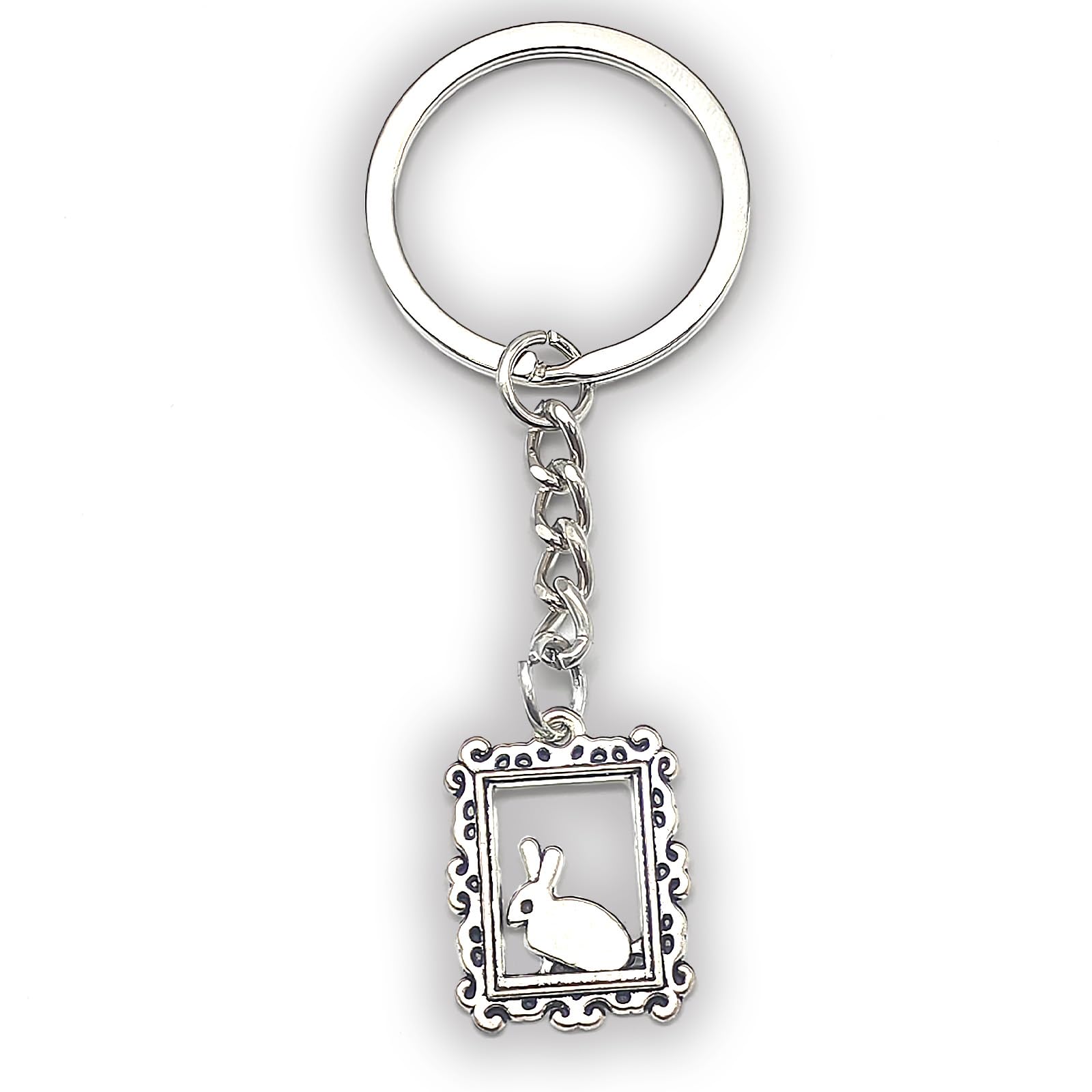 Zynara Kaninchen Anhänger,Hase schlüsselanhänger für Freundin, Oster Geschenk Mädchen, Abschiedsgeschenk Kollegen