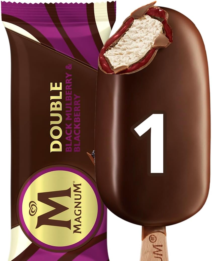 Magnum Double Mulberry Ice Cream Stick 95 ml